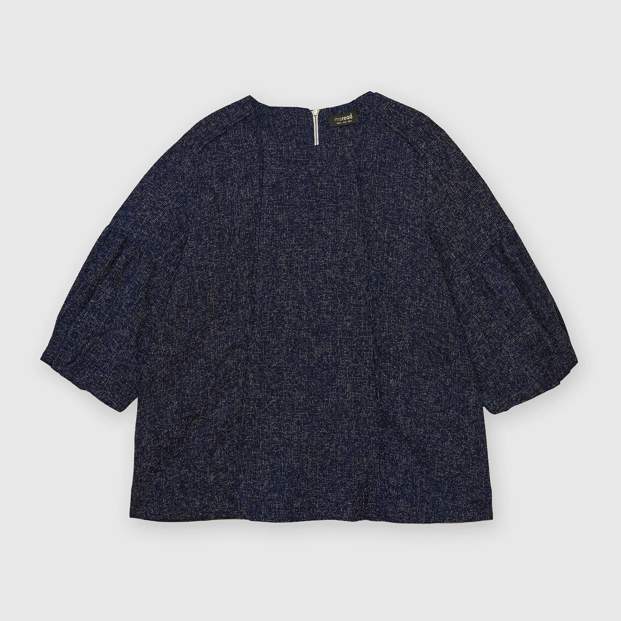 Tweed Boxy Top