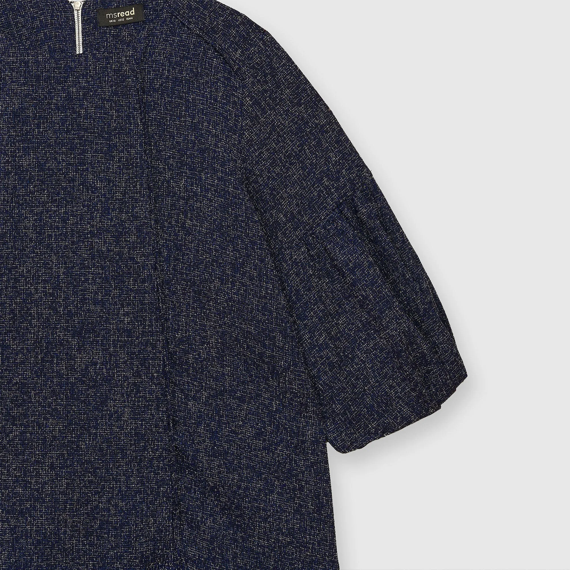 Tweed Boxy Top