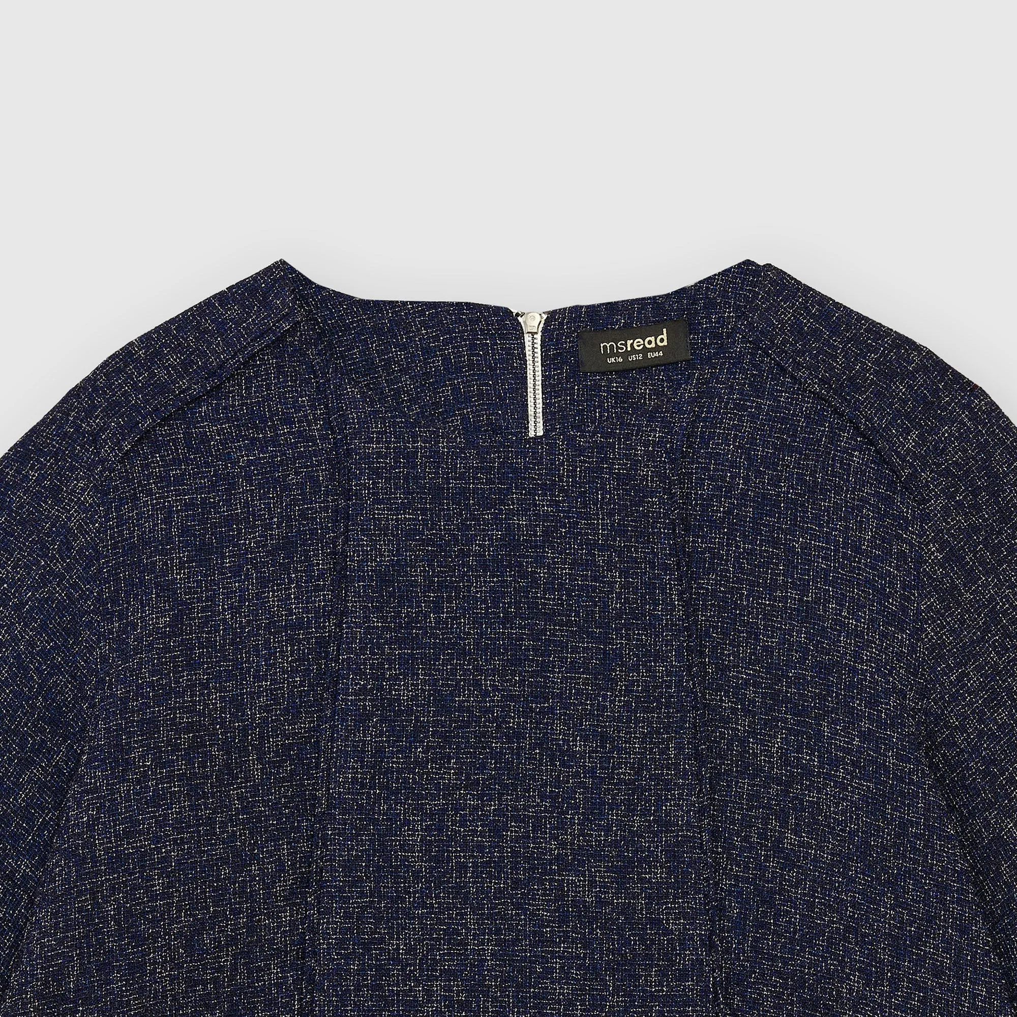 Tweed Boxy Top