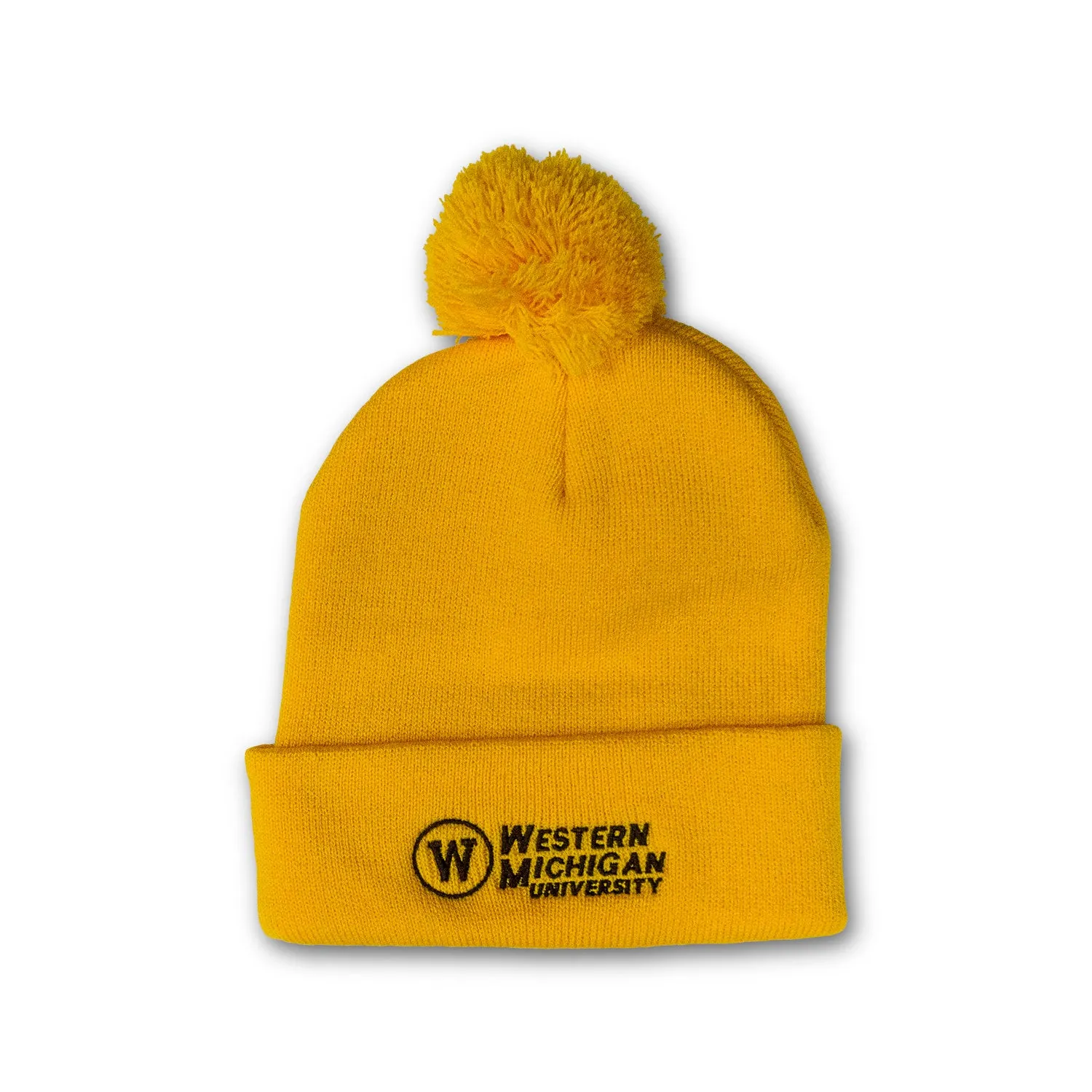 Western Michigan University Pom Beanie