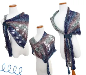Zita shawl, sample